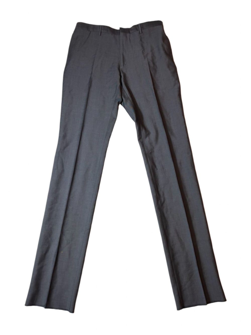 Burberry London Men’s 50L US 34L Charcoal Wool Dress Pants Made in Italy
